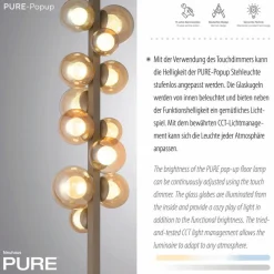LED-Stehlampe Pure Popup