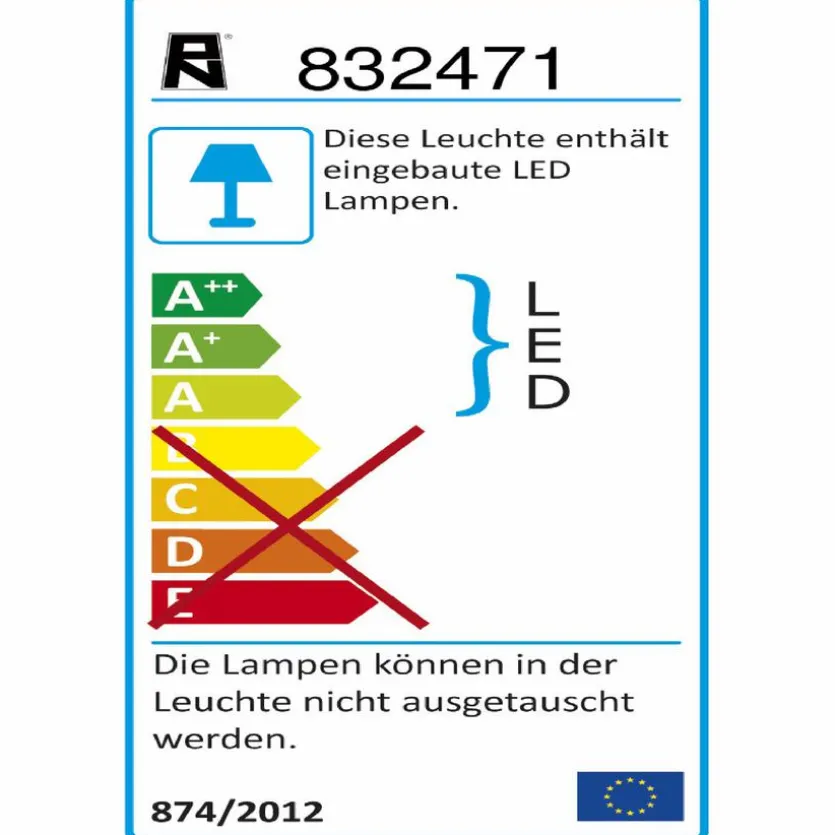 LED-Stehlampe Q-MALINA