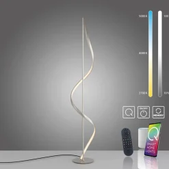 LED-Stehlampe Q-Swing
