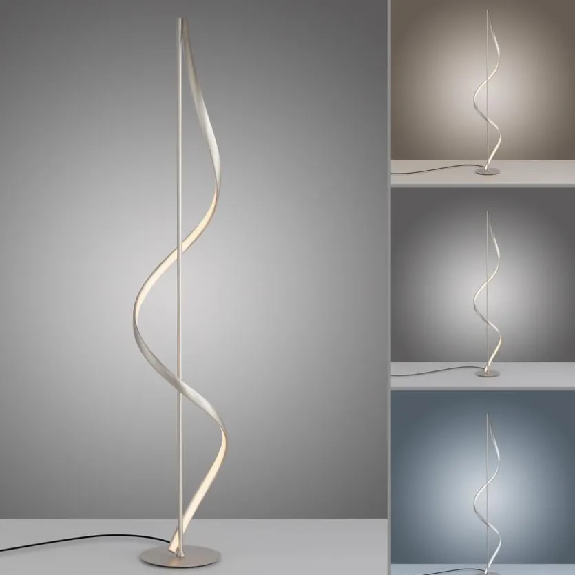 LED-Stehlampe Q-Swing