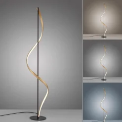 LED-Stehlampe Q-Swing