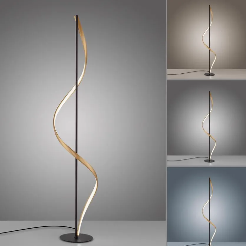 LED-Stehlampe Q-Swing