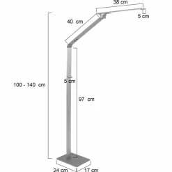 LED-Stehlampe Serenade