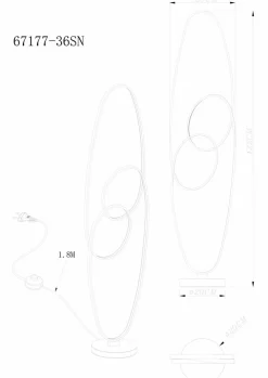 LED-Stehlampe Spira