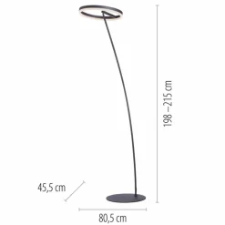 LED-Stehlampe Titus