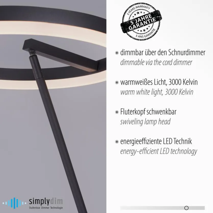 LED-Stehlampe Titus