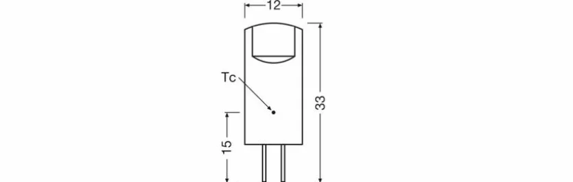LED-Stiftsockellampe G4/1,8 Watt/Energie F