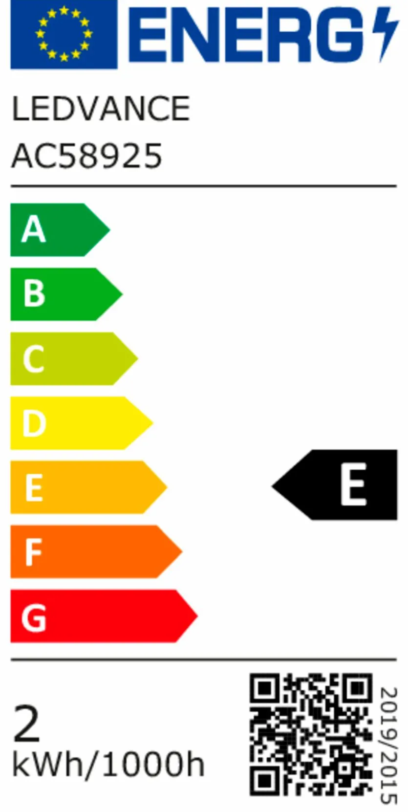 LED-Stiftsockellampe G4/1,8 Watt/Energie F