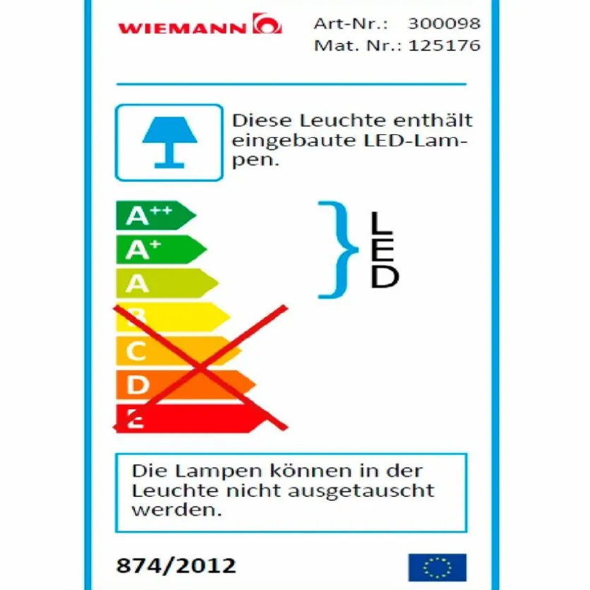 LED-Stollenbeleuchtung San Diego 2er Set