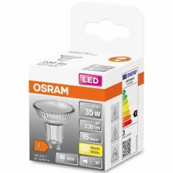 LED-Strahlerform GU10/2,6 Watt/Energie F
