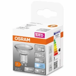 LED-Strahlerform GU10/2,6 Watt/Energie F