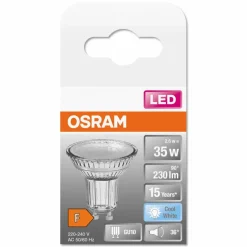 LED-Strahlerform GU10/2,6 Watt/Energie F