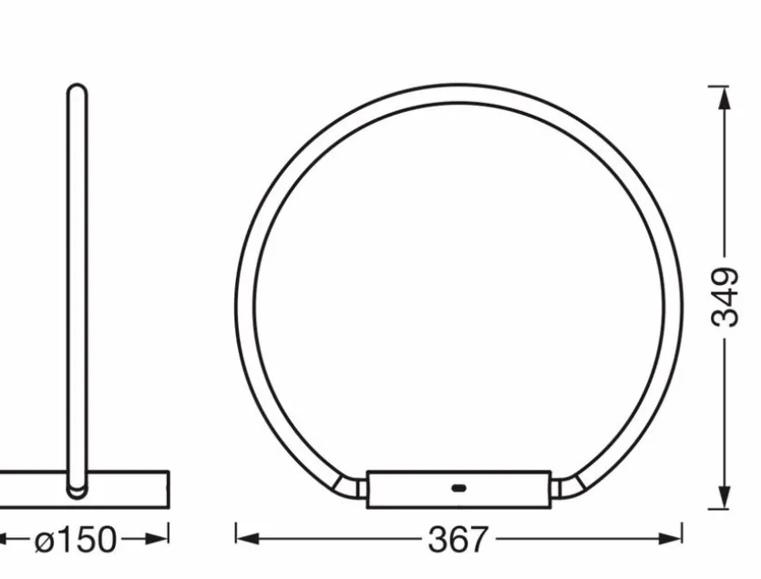 LED-Tischleuchte Aura Table