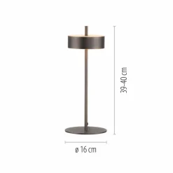 LED-Tischleuchte Q-Rotate
