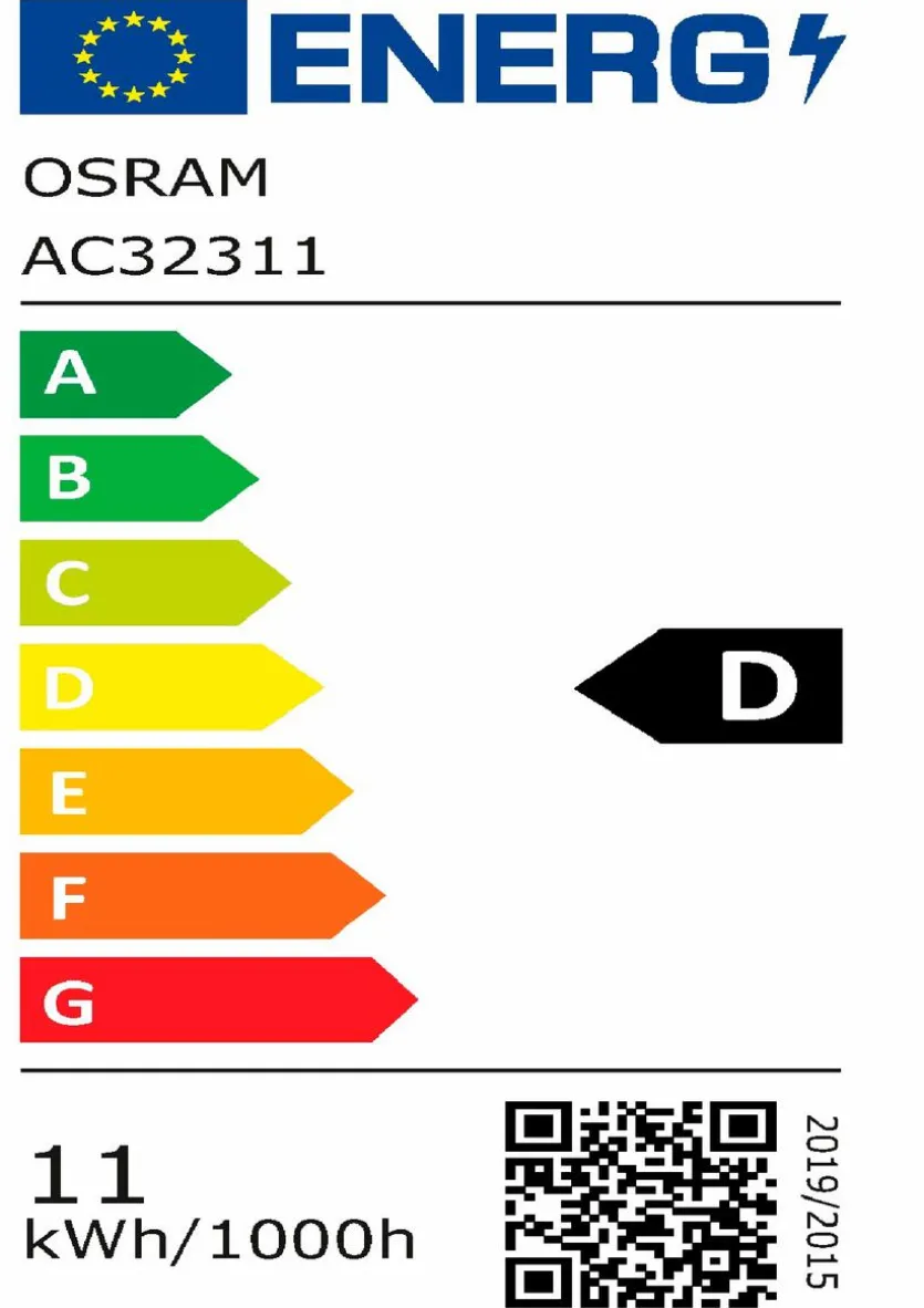 LED-Tropfen matt E27/ 12Watt/ Energie D