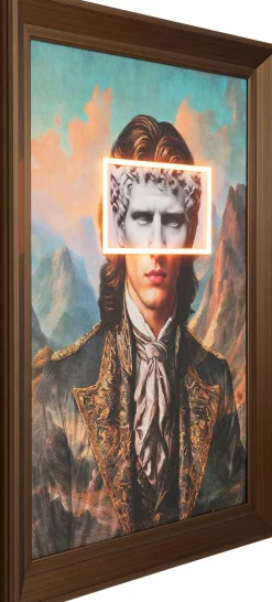 LED-Wandbild 80 x 100 cm Art Gentleman