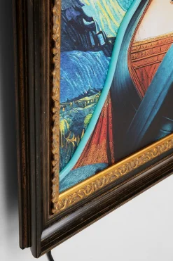 LED-Wandbild 80 x 100 cm Art Lady