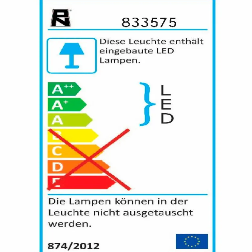 LED-Wandleuchte Carlo