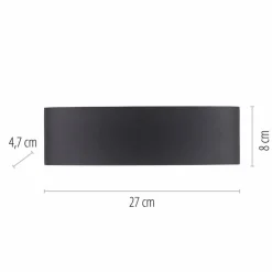 LED-Wandleuchte Carlo