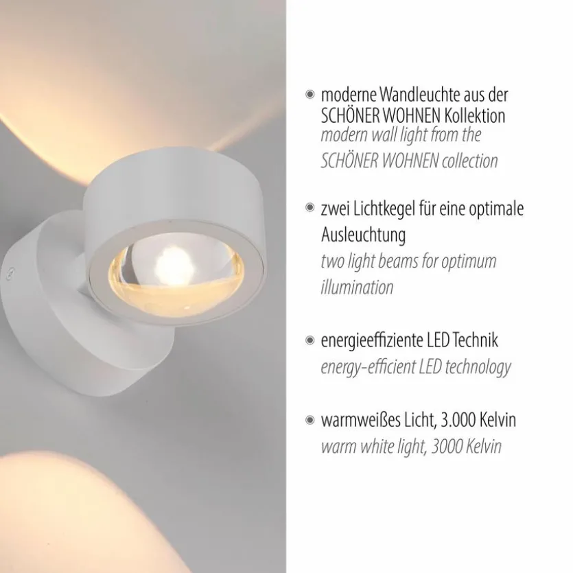 LED-Wandleuchte Chia