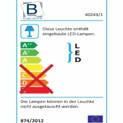 LED-Wandleuchte Delta