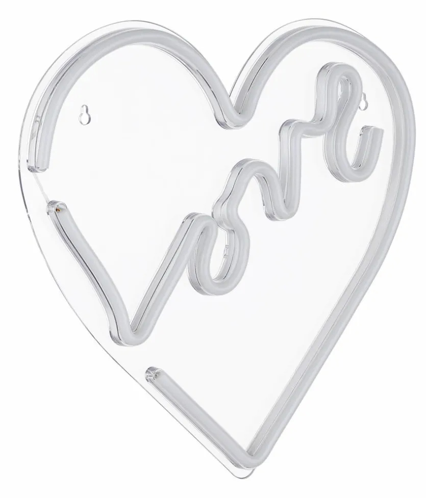 LED-Wandleuchte Love