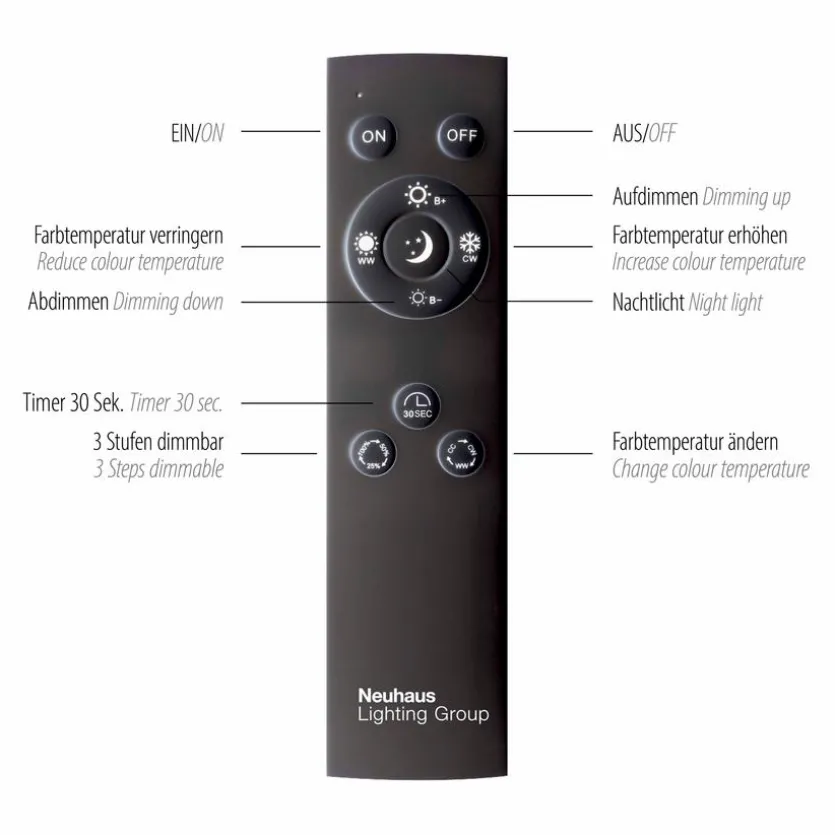 LED-Wandleuchte Pure Mira