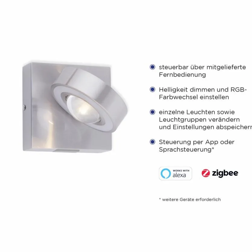 LED-Wandleuchte Q-Mia