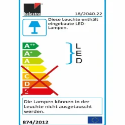 LED-Wandleuchte Slate