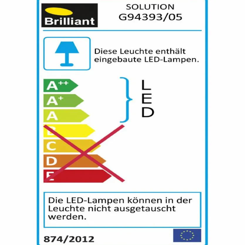 LED-Wandleuchte Solution