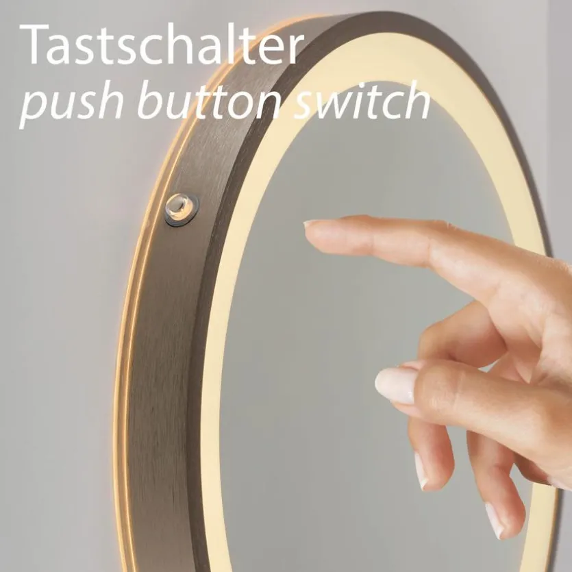LED-Wandspiegel Vidro