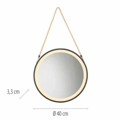 LED-Wandspiegel Vidro