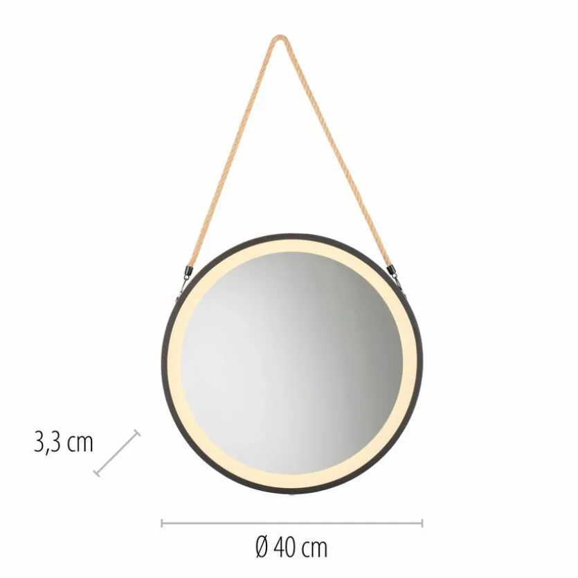LED-Wandspiegel Vidro