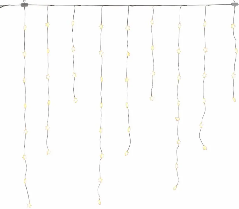 Lichtervorhang Sterne