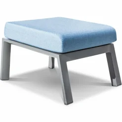 Loungemöbel Set Deluxe Alu 5 tlg. blau