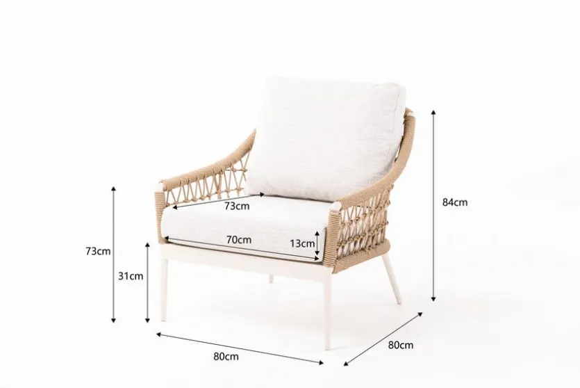 Loungemöbel Set Mykonos 4-tlg.