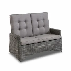 Loungemöbel Set Deluxe Lounge Grau 5 tlg
