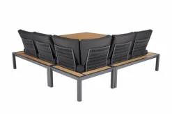 Loungemöbel Set Elora 3 tlg.
