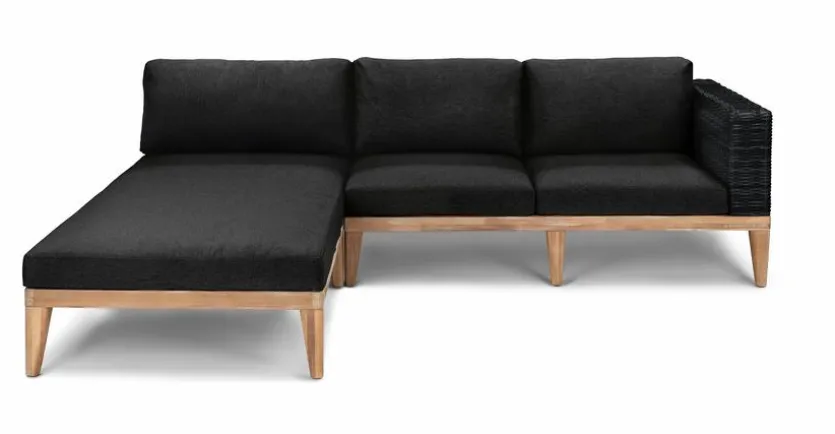 Loungemöbel Set Leeds 3 tlg.
