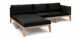 Loungemöbel Set Leeds 3 tlg.
