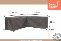 Lounge-Schutzhülle 280 x 80 x 230 cm