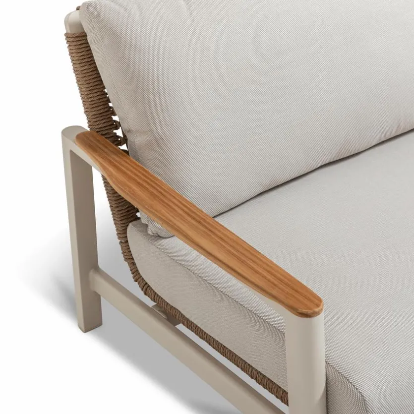 Loungesessel Gestell aus Aluminium in