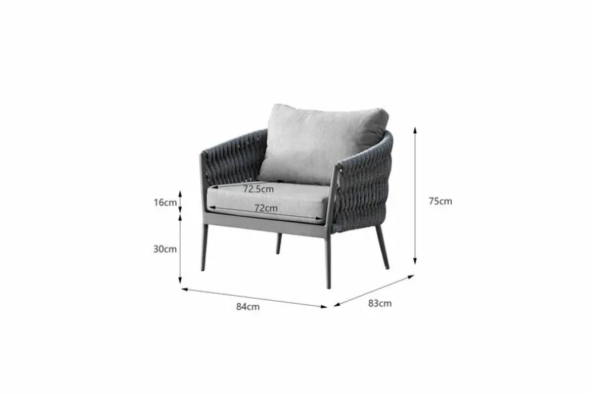 Lounge-Sessel Muses Ballet Wave