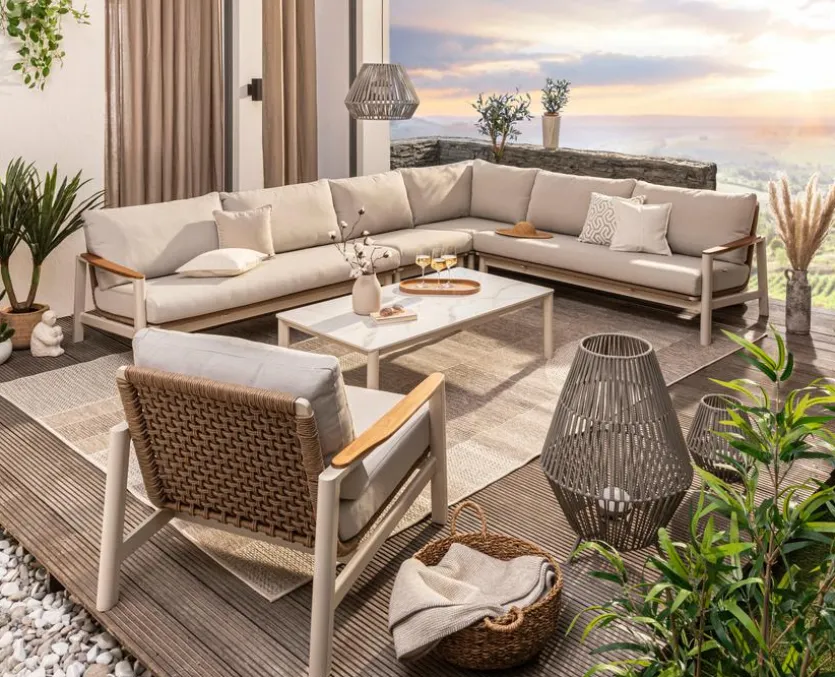 Loungeset 4 tlg. Santorini Loungeset 4 tlg.