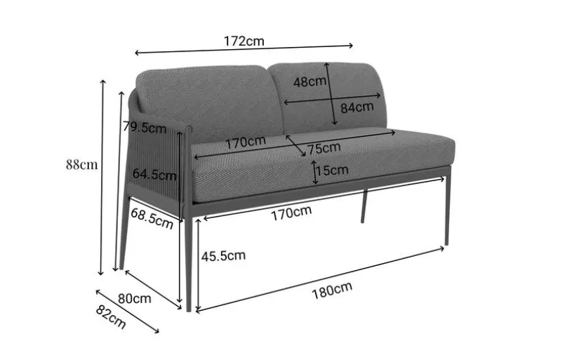 Loungesofa Pescara