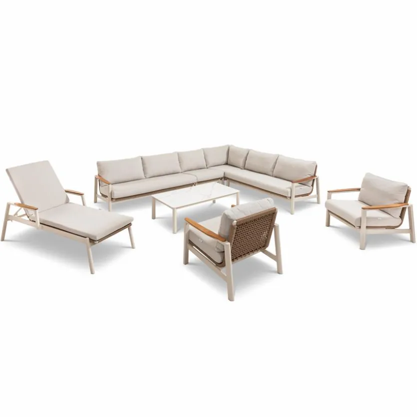 Loungesofa-Modul Santorini Mittelteil