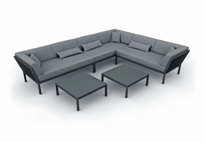 Loungetisch Club Lounge 80 x 80 cm