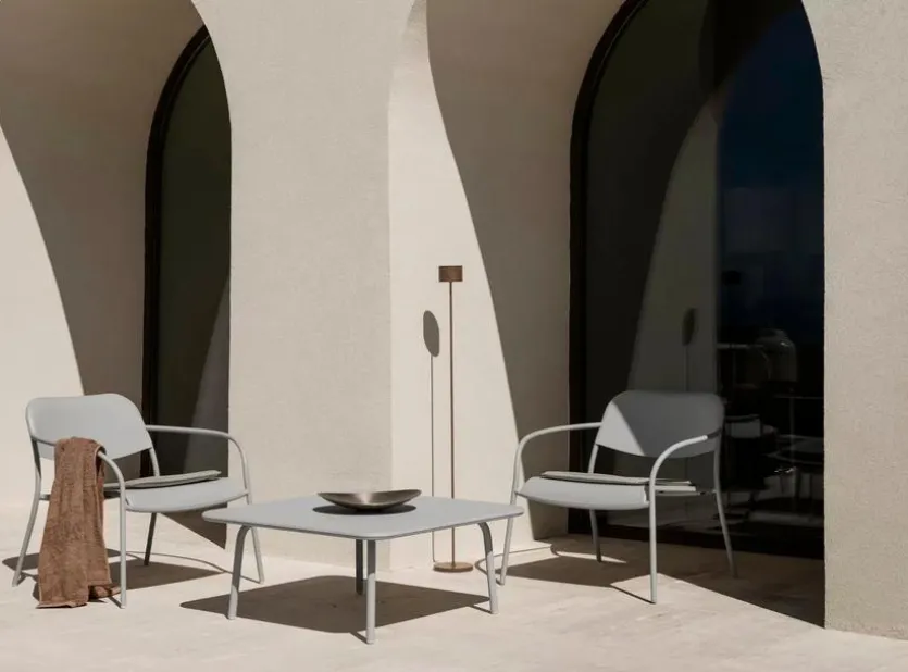 Loungetisch YUA 80 x 80 cm