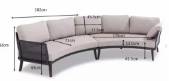 Lounge 2tlg. Bisano