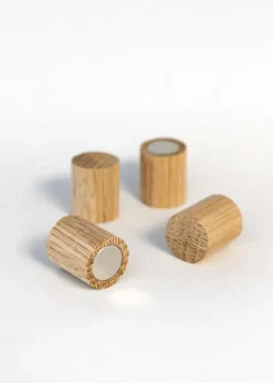 Magnete Holz Ela 4er-Set